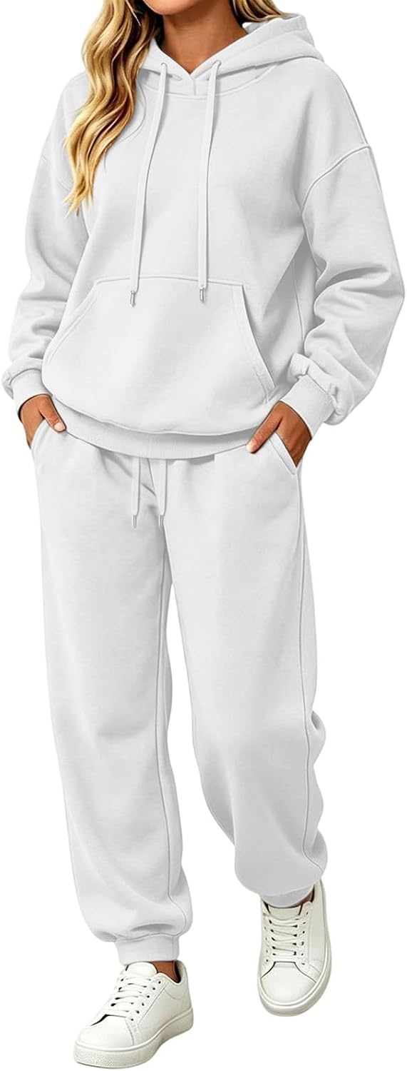 Oversized hoodie and sweatpants lounge set — product photo 9