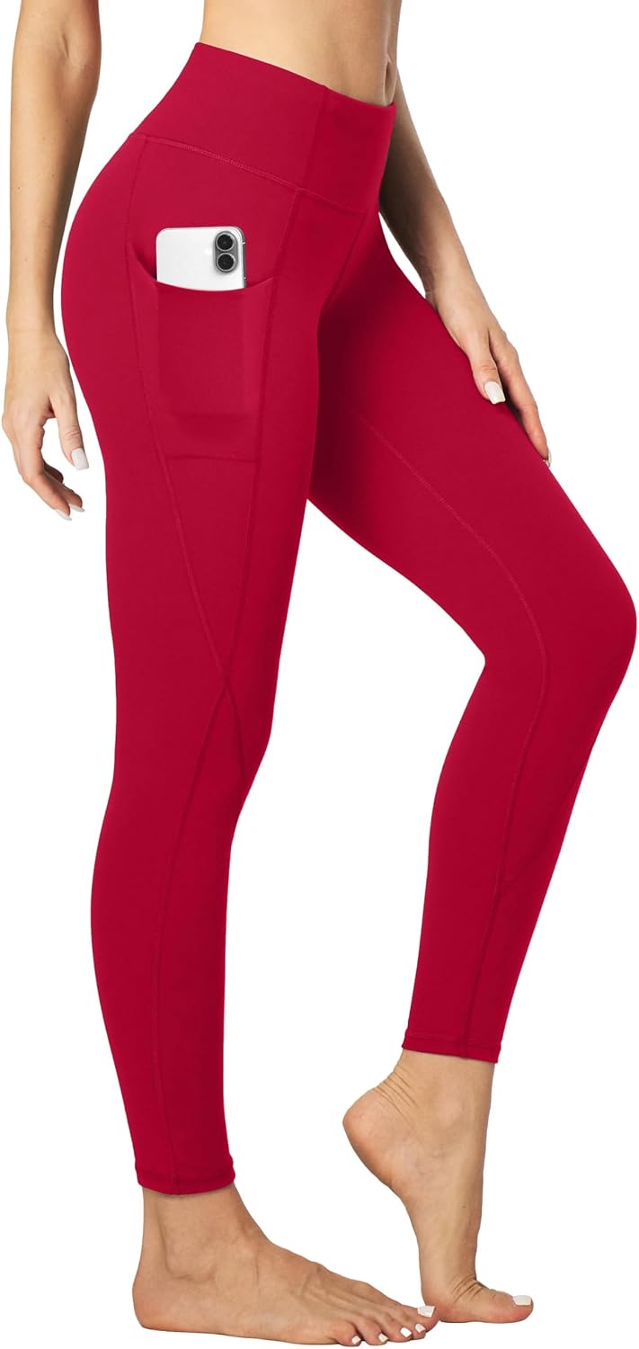 High-waisted pocket yoga pants — product photo 11