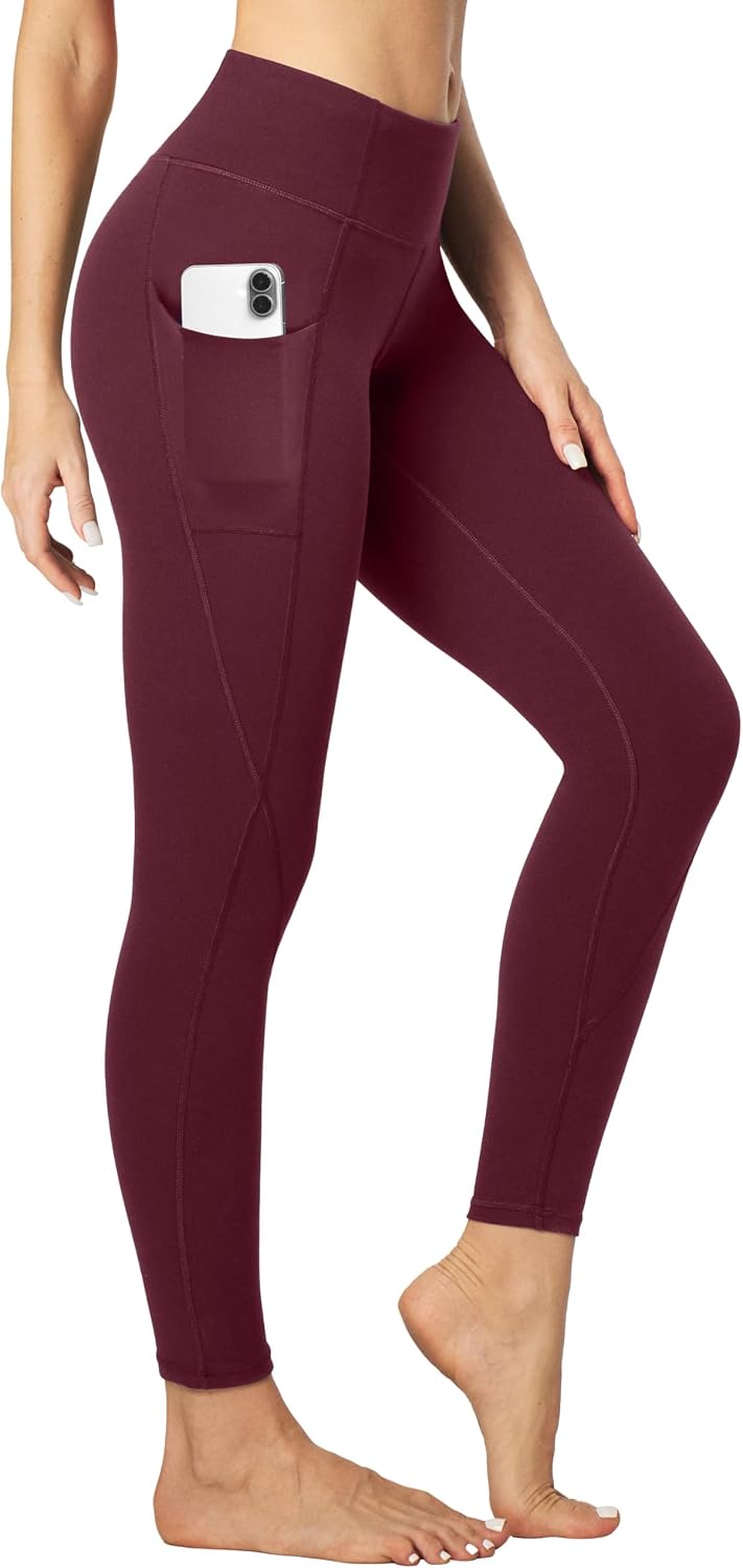 High-waisted pocket yoga pants — product photo 9