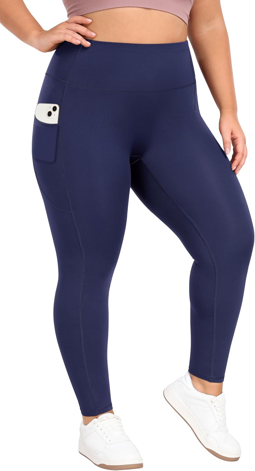 Plus-size pocket leggings — product photo 3