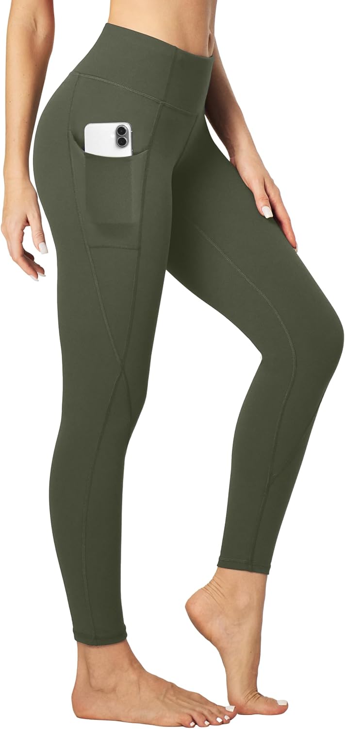 High-waisted pocket yoga pants — product photo 3