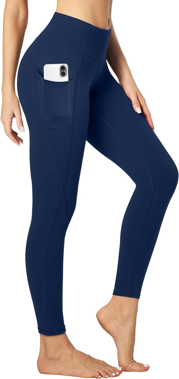 High-waisted pocket yoga pants — product photo 1