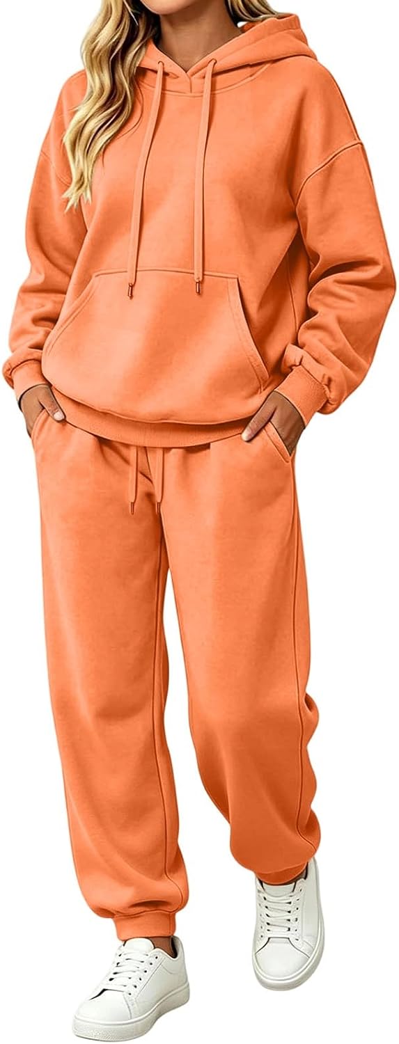 Oversized hoodie and sweatpants lounge set — product photo 4