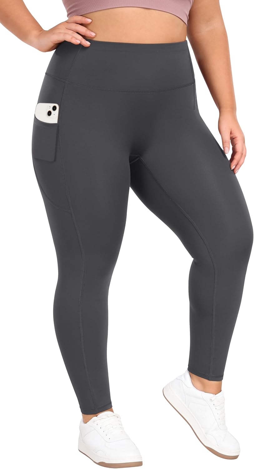 Plus-size pocket leggings — product photo 5